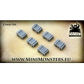 Mini Monsters Kratten - 6 stuks - MM-16
