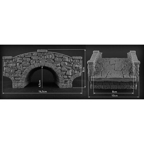 Mini Monsters Small Stone Bridge - MM-10