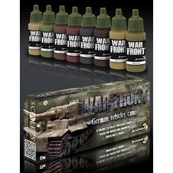 War Front German Vehicles Camo - 8 kleuren - 17ml - SSE-022