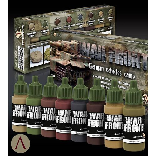 Scale 75 War Front German Vehicles Camo - 8 kleuren - 17ml - SSE-022