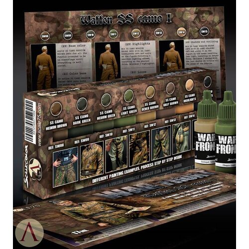 Scale 75 War Front Waffen SS Camo I - 8 colors - 17ml - SSE-023