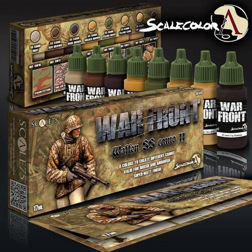 Scale 75 War Front Waffen SS Camo I - 8 colors - 17ml - SSE-023 - Copy