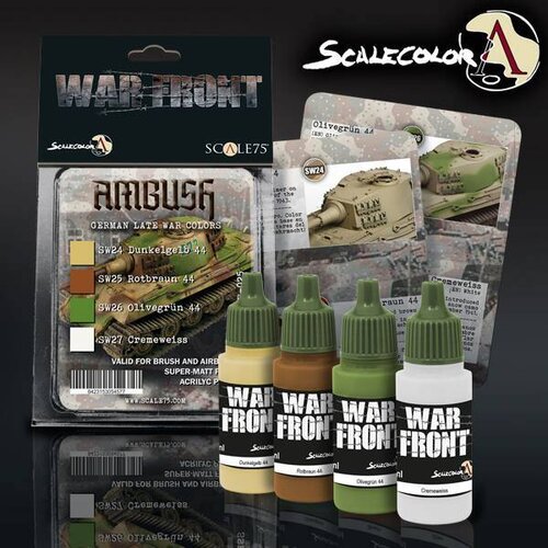 Scale 75 War Front Ambush - 4 colors - 17ml - SSE-025