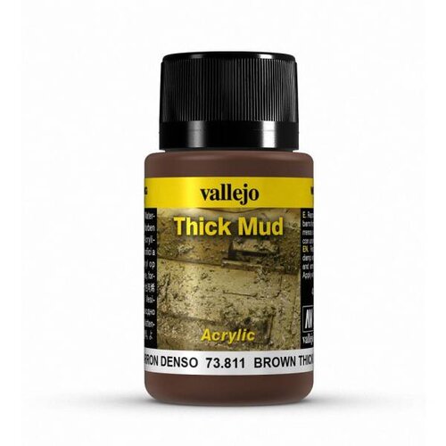 Vallejo Brown Mud Thick Mud Weathering Effects - 40ml - 73811