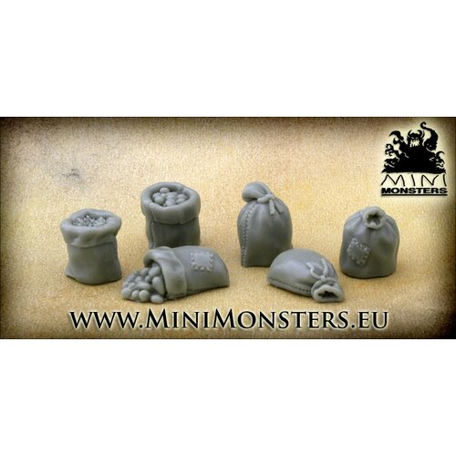 Mini Monsters Sacks - 6pc - MM-22