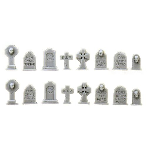 Mini Monsters Grave Stones - 2 x 8st - MM-23