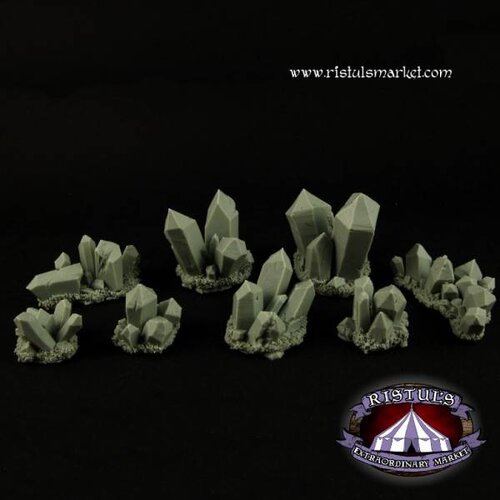 Ristul's Extraordinary Market Crystals Basing Kit - 8x - BSKT0023