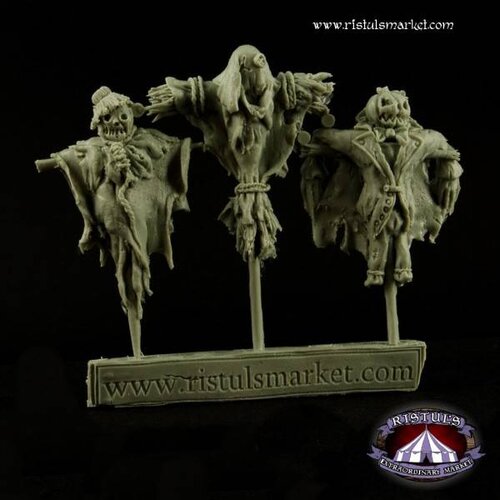 Ristul's Extraordinary Market Scarecrows - 3x - BSKT0024