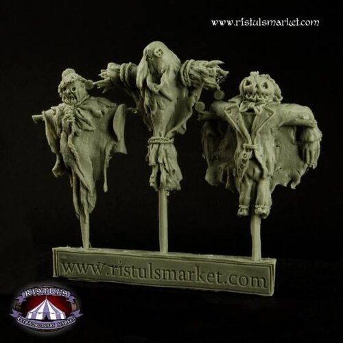 Ristul's Extraordinary Market Scarecrows - 3x - BSKT0024