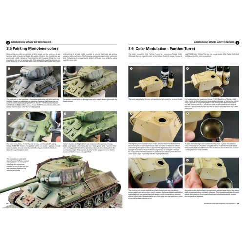 Vallejo Airbrush and Weathering Techniques by Rob Ferreira Scratchmod - 204pag - 75002