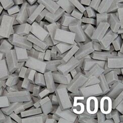 Dark grey brick 1:35 - 500x - 23013