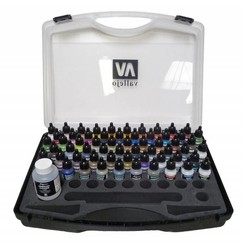 Game Air Paint Set - Basic Colors - 60 kleuren - 17ml - 72872