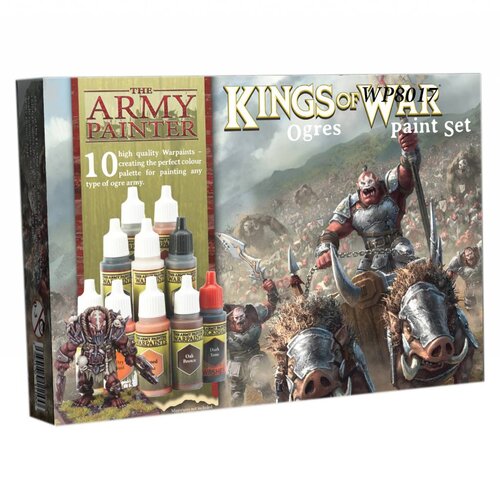 The Army Painter Warpaints Kings of War Ogres Paint Set - 10 kleuren - 17ml - WP8017