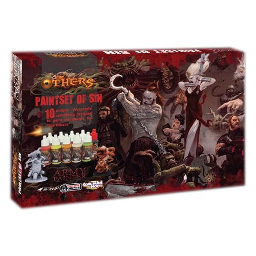 The Army Painter Warpaints The Others Paint Set of Sin - 10 colors - 17ml - WP8010