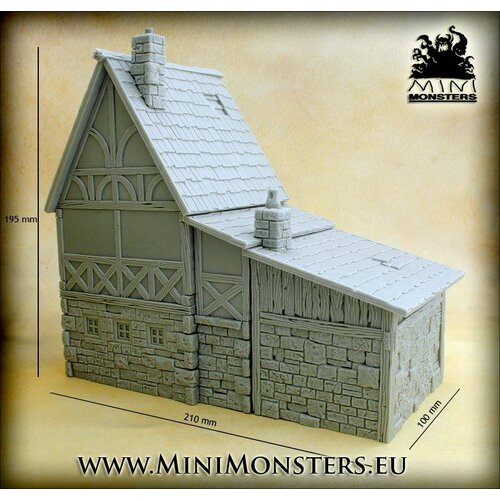 Mini Monsters Blacksmith House - MM-24