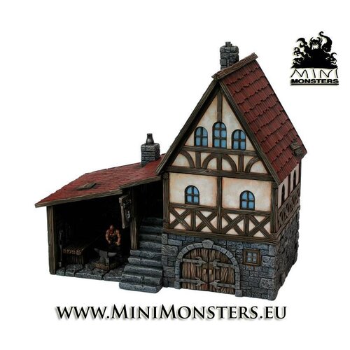 Mini Monsters Blacksmith House - MM-24