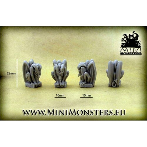 Mini Monsters Small Gargoyles - 4st - MM-26