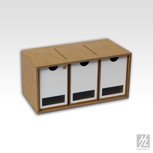 Hobbyzone Drawers Module x3 - OM01b