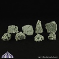 Ristul's Extraordinary Market Dark Temple Ruins Basing Kit - 10x - BSKT0002