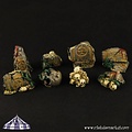 Ristul's Extraordinary Market Dark Temple Ruins Basing Kit - 10x - BSKT0002