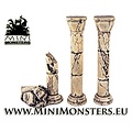 Mini Monsters Ruined Columns - 3 pieces - MM-29