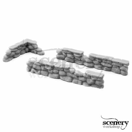 Mini Monsters Stone Walls set 1 - 3st - MM-30