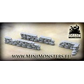 Mini Monsters Stone Walls set 1 - 3st - MM-30