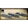 Mini Monsters Stone Walls set 2 - 3st - MM-31