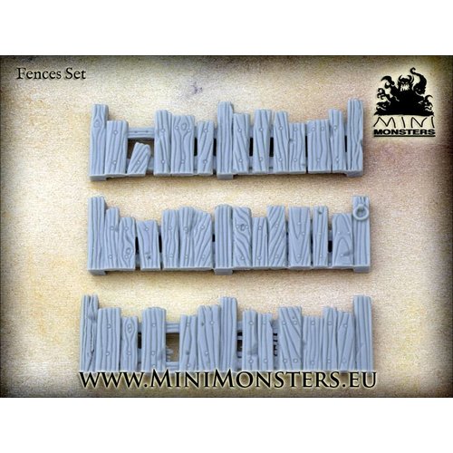 Mini Monsters Fences - 3st - MM-32