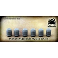 Mini Monsters Wooden Barrels - 6st - MM-36