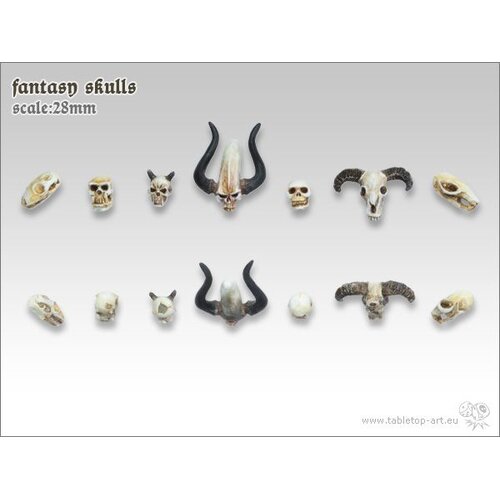 Tabletop-Art Fantasy Skulls - TTA600034