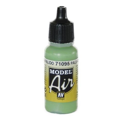 Vallejo Model Air Pale Green - 17ml - 71095