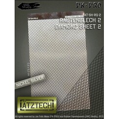 Diamond Sheet 2 - Photo-Etch - AT-SH-RG-2