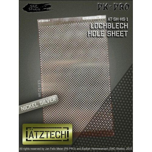 Ã„tztech Ã„tztech Geperforeerde Plaat - Photo-Etch - AT-SH-HS-1