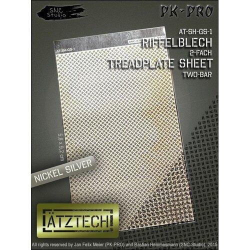 Ã„tztech Ã„tztech Dubbele Traanplaat - Photo-Etch - AT-SH-GS-1