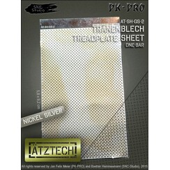 Enkele Traanplaat - Photo-Etch - AT-SH-GS-2