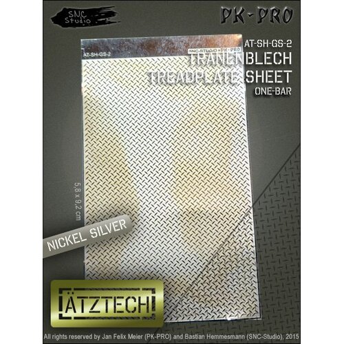 Ã„tztech Ã„tztech Enkele Traanplaat - Photo-Etch - AT-SH-GS-2