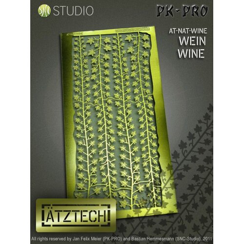 Ã„tztech Ã„tztech Wijnranken - Photo-Etch - AT-NAT-WINE