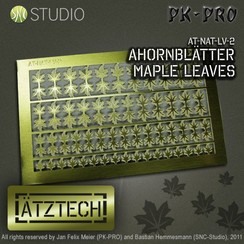 Maple Leaves - Photo-Etch - AT-NAT-LV-2