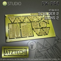 Signs 2 - Photo-Etch - AT-BA-SI-2