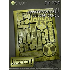Building Signs 2 - Photo-Etch - AT-BA-SH-2