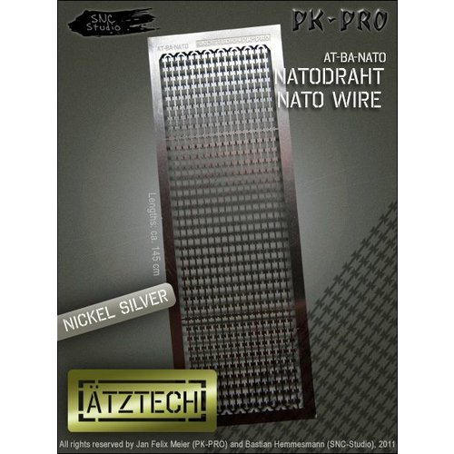 Ã„tztech Ã„tztech Nato Wire - Photo-Etch - AT-BA-NATO