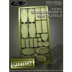 Name Plastes 2 - Photo-Etch - AT-AC-SO-2
