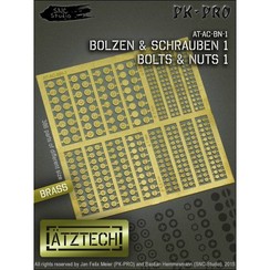 Bolts and Nuts 1 - Photo-Etch - AT-AC-BN-1