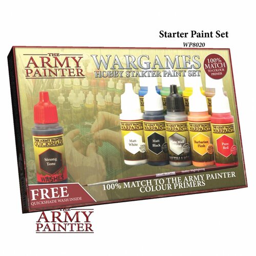 The Army Painter Warpaints Starter Paint Set 2017 - 10 kleuren - 17ml - WP8020