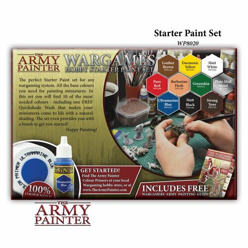 The Army Painter Warpaints Starter Paint Set 2017 - 10 kleuren - 17ml - WP8020