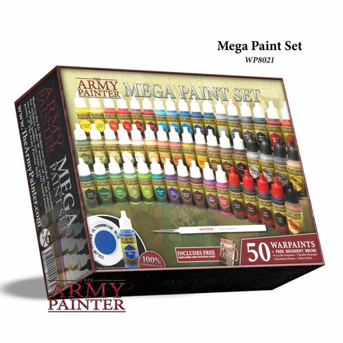 The Army Painter Warpaints Mega Paint Set 2017 - 50 kleuren - 17ml - WP8021