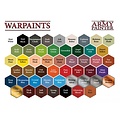 The Army Painter Warpaints Mega Paint Set 2017 - 50 kleuren - 17ml - WP8021