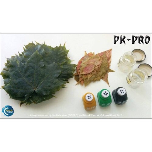 PK-Pro PK Punch - Miniature-Leaf Punch-No. 1 - 4xLeaves-Mix - PK-001 Punch