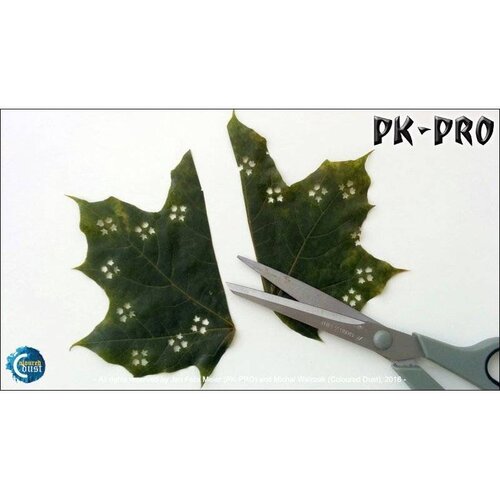 PK-Pro PK Punch - Miniature-Leaf Punch-No. 2 - 4xLeaves-Mix - PK-002 Punch